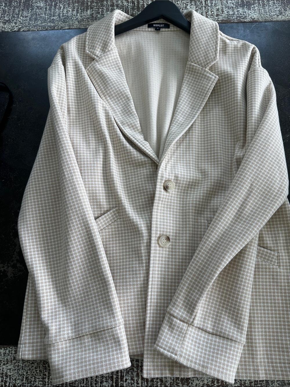 BNWOT BOUTIQUE WISHLIST OVERSIZED BLAZER SZ L